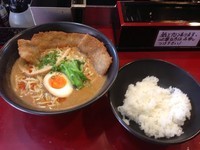 「おすすめセット【バラカツラーメン】780円」@高円寺らー麺しんやの写真
