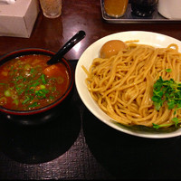「つけ麺特盛＋カレー変更＋肉増し＋味玉」@ブラウンの写真