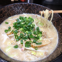 「博多豚骨ちゃんぽん」@本格博多豚骨ラーメン豚野郎の写真