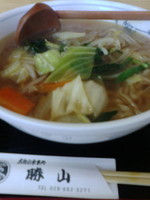 「勝山ラーメン」@名物お食事処 勝山の写真