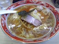 「ワンタン麺 (3個入り)」@支那ソバ すずきの写真