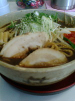 「黒味噌　みそラーメン」@らー麺道 味ろくの写真