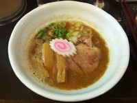 「極煮干白湯麺」@づゅる麺 池田の写真