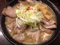 「肉そば（味噌）（730円）」@肉そば総本山 神保町 けいすけの写真
