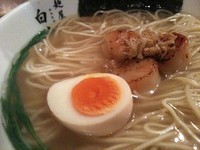 「帆立そば」@麺屋 白神の写真