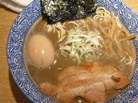 「濃厚煮干そば＋味玉」@煮干中華ソバ 宮庵の写真