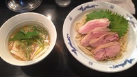「【限定】細つけ麺（鴨汁）800円」@麺家 うえだの写真
