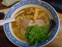 「醤油ラーメン(あっさり・細麺・スープ増し)」@らーめん がんちゃの写真