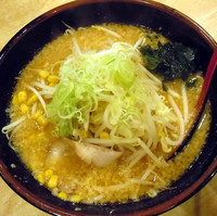 「みそラーメン（こってり）　￥６５０」@きかん坊ラーメン 扇橋店の写真
