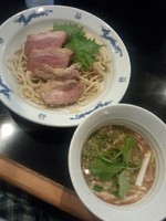 「【限定】細つけ麺（鴨汁）」@麺家 うえだの写真