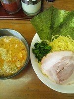 「つけ麺（味玉トッピング）」@英吉家の写真