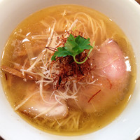 「塩ラーメン(700円)」@創作麺工房 鳴龍の写真