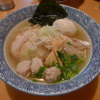 「特製淡麗とりそば　950円」@麺匠 清兵衛の写真