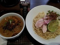 「鶏ドロつけ麺大盛950円」@大阪拳の写真