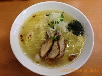 「鶏塩拉麺 大盛 700円」@富白 御徒町本店の写真