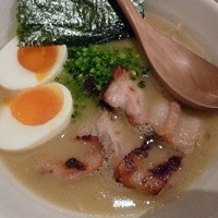「スペシャルラーメンぽてり」@鶏ポタラーメン THANK 大門店の写真