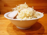 「ラーメン 太麺 麺固め 全部」@ラーメン 麺処 なるとの写真