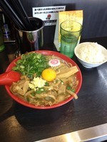 「肉玉そば（麺増し）」@肉玉そば おとど 亀有店の写真