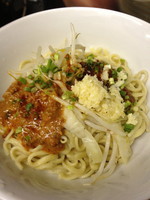 「汁無し　ミックス　麺少なめ」@凛 大井町店の写真