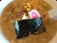 「塩ラーメン 550」@自家製麺 名無しの写真