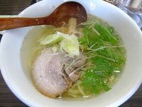 「しおラーメン　６００円」@麺屋BOOTHの写真
