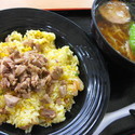 焼豚チャーハン・ミニラーメンセット￥９５０
