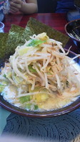 「塩ラーメン＋もやきゃべ」@横濱家系ラーメン さがみ家の写真