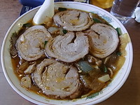 「アリランチャーシュー中　辛め普通　９５０円」@アリランらあめん 八平の写真