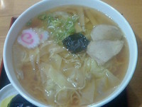 「わんたんめん大盛９５０円」@やぶ家の写真