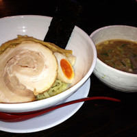 「濃厚鶏つけそば（中）¥750」@吉田商店の写真