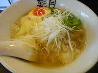 「彩月の塩らーめん・ストレートめん」@麺屋彩月の写真