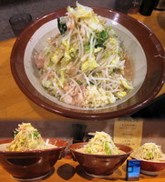「麺マシ（鉢 13号） 大ラーメン 700円 + 豚 + 味玉」@豚星。の写真