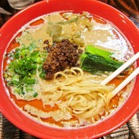 「タンタン麺（大盛無料）　750円」@つけめん・らーめん活龍 竹園店の写真