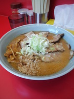 「味噌チャーシュー麺大盛り1050円」@札幌焼き味噌ラーメン みずきの写真