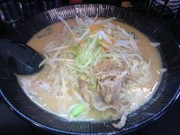 「みそらあめん（大盛り無料）」@麺処 くるり 高田馬場店の写真