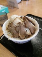 「虎黒ラーメンミニ」@ラーメン専門店 虎節 海老名店の写真