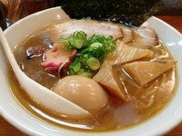 「【い月限定】全部入り鰆ラーメン 1050円」@らーめん・つけめん いつ樹の写真