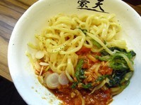 「まぜそば（とまとチーズ、並）」@豪天の写真