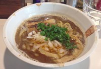 「海老香るらーめん煮干(中)700円」@麺 虎テツの写真