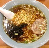「醤油ラーメン（￥504）」@中国大連家庭料理 金春 本館の写真