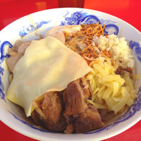 「まぜそば¥750+チーズ¥80」@ジャンプの写真