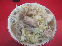 「ラーメン小(ニンニク、アブラ)」@ラーメン二郎 札幌店の写真