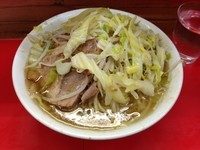 「ラーメン 600円（ニンニク）」@ラーメン二郎 三田本店の写真