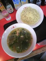「塩つけ麺６００円」@らぁめん亭 リトルチャイナ 西台店の写真