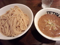 「つけめん800円（大盛サービス）」@TETSU 品川店の写真