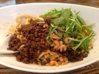 「つゆ無し担々麺　3辛」@四川担担麺 阿吽 湯島店の写真