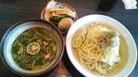 「【限定】昆布水の和風つけ麺(大盛り)￥900＋味玉(クーポン」@中華蕎麦 瑞山（ZUIZAN）の写真