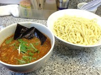 「味噌つけ麺、750円」@関口製麺の写真