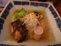 「鰆燻製麺（塩）」@麺 玉響 刈谷店の写真