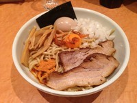 「特製えびまぜそば 大盛り 1030円」@麺家 一鶴の写真